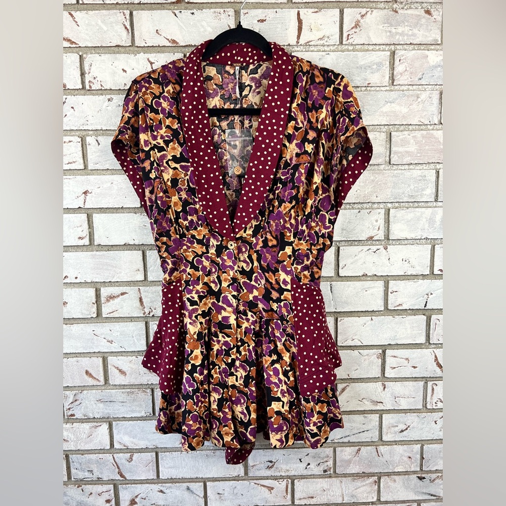 Free People | Fiorella Romper Midnight Combo - Picture 5 of 9